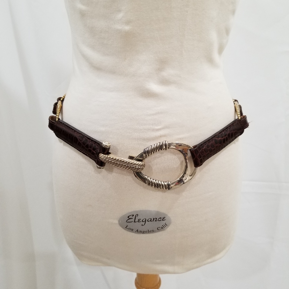 Brighton Belt with Silver Clasp